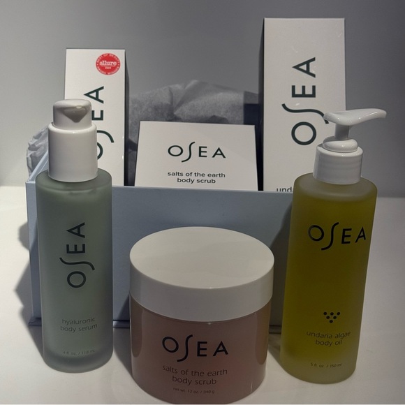 OSEA Skincare Set with Serum, Scrub, and Oil - Picture 1 of 3
